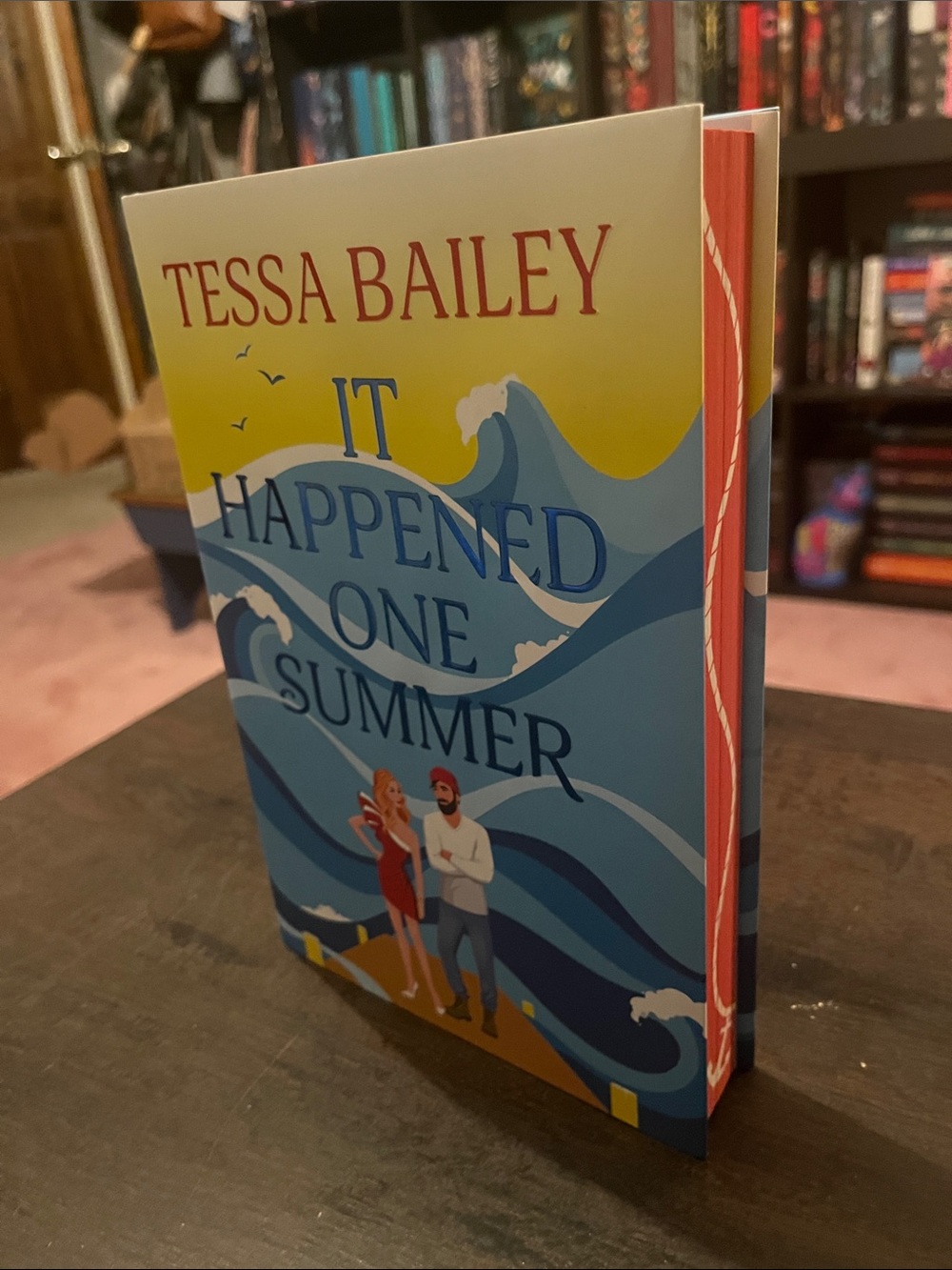 It Happened One Summer by Tessa Bailey Sprayed Edge Hardcover